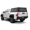 Hardtop Contour noir/ lisse sans fenêtre latérale pour Toyota Hilux Revo 2016+ double cabine Alu-Cab